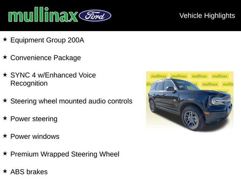 New 2025 Ford Bronco Sport Big Bend AWD/4WD image 15