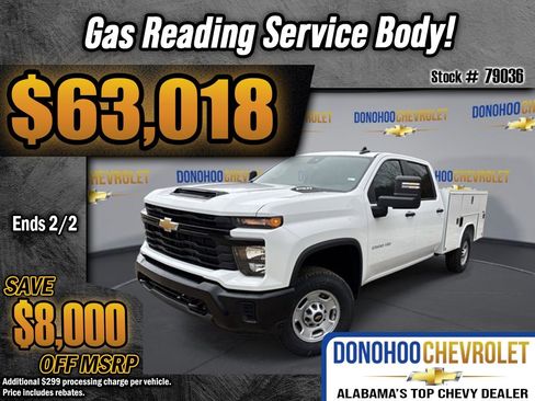 New 2024 Chevrolet Silverado 2500 W/T w/ WT Convenience Package image 1