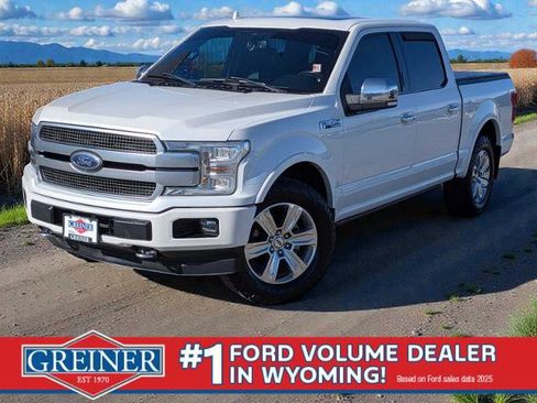Certified 2019 Ford F150 Platinum w/ Technology Package image 1