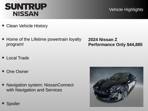 Used 2024 Nissan Z Performance w/ Floor Mat Package image 8