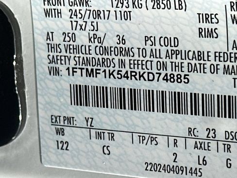Used 2024 Ford F150 XL RWD image 27