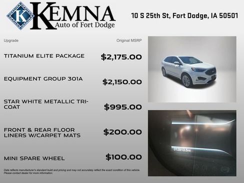 Used 2024 Ford Edge Titanium w/ Titanium Elite Package image 4