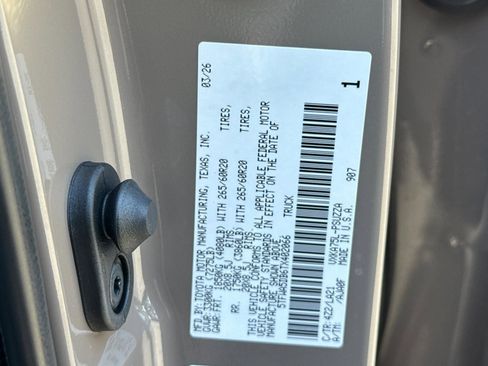 New 2026 Toyota Tundra Platinum image 21