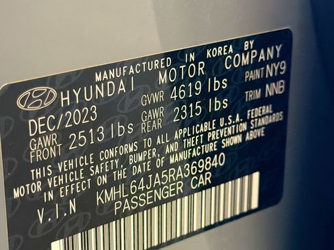 Used 2024 Hyundai Sonata SEL AWD/4WD image 12