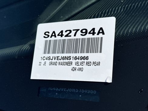 Used 2022 Jeep Grand Wagoneer Series I w/ Flexible Seating Group image 43