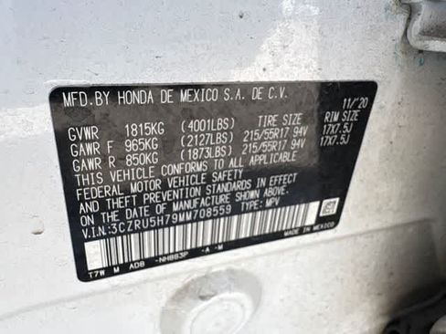 Used 2021 Honda HR-V EX-L image 26