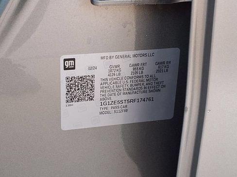 Used 2024 Chevrolet Malibu LT FWD image 9