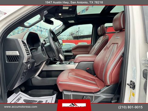 Used 2018 Ford F150 Platinum w/ Equipment Group 701A Luxury image 18