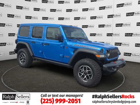 Certified 2025 Jeep Wrangler Unlimited Rubicon w/ Convenience Group AWD/4WD image 1