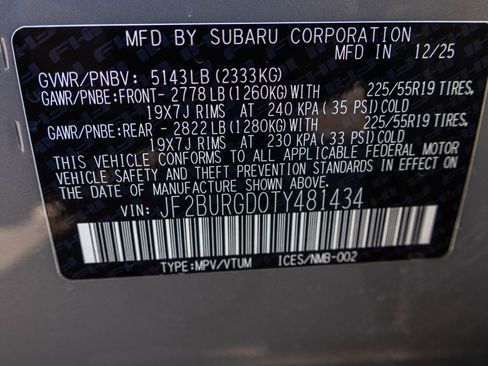 New 2026 Subaru Outback Limited XT AWD/4WD image 49