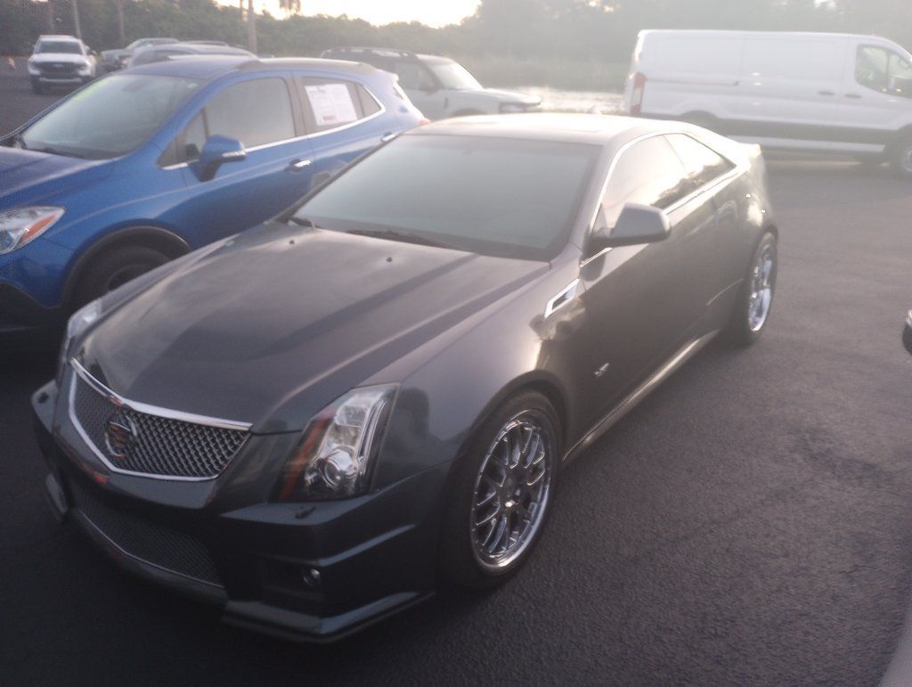Used 2011 Cadillac CTS V w/ Wood Trim Package RWD image 2