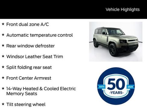 Used 2022 Land Rover Defender 110 X-Dynamic HSE AWD/4WD image 10