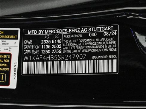 Certified 2025 Mercedes-Benz C 300 4MATIC Sedan image 27