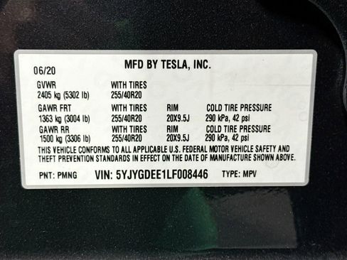 Used 2020 Tesla Model Y Long Range AWD/4WD image 25