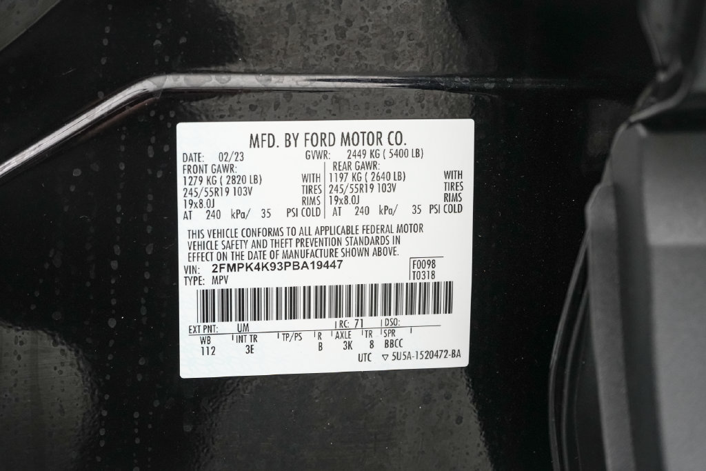 Certified 2023 Ford Edge Titanium AWD/4WD image 26