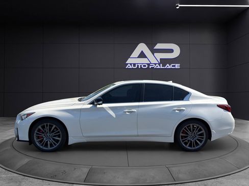 Used 2019 INFINITI Q50 Red Sport 400 w/ Sensory Package image 6