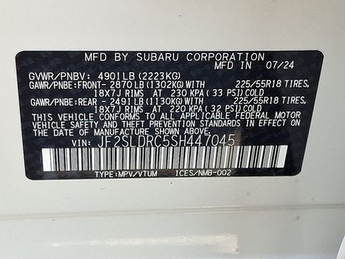 Certified 2025 Subaru Forester Limited AWD/4WD image 27