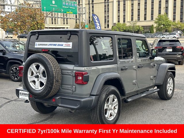 Certified 2021 Jeep Wrangler Unlimited Sport AWD/4WD image 3