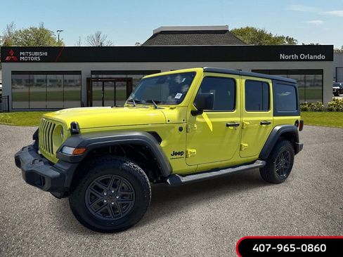 Used 2024 Jeep Wrangler Unlimited Sport AWD/4WD image 1