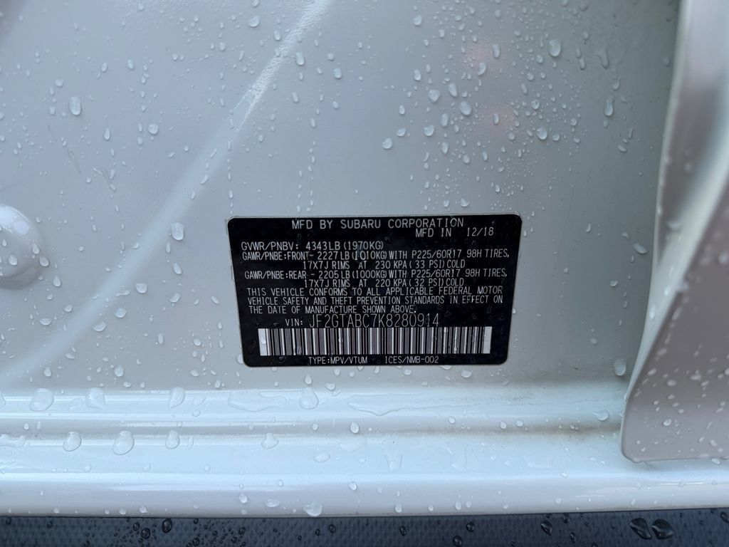 Used 2019 Subaru Crosstrek 2.0i w/ Eyesight System AWD/4WD image 37