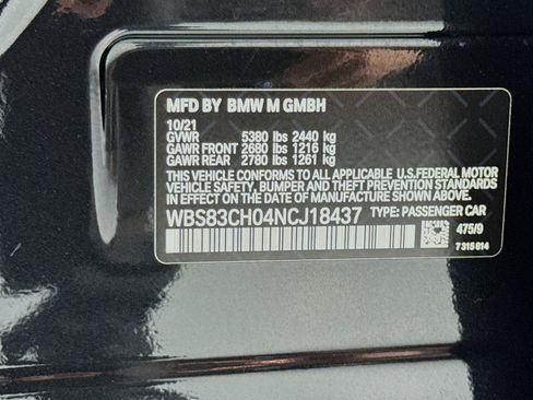 Used 2022 BMW M5 w/ Competition Package AWD/4WD image 23