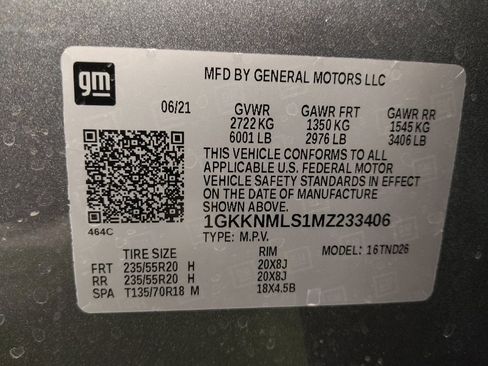 Used 2021 GMC Acadia SLT w/ Elevation Edition FWD image 33