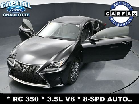 Used 2015 Lexus RC 350 w/ F Sport w/Summer Tires RWD image 35