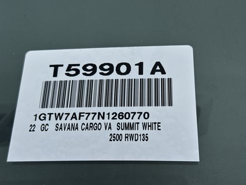 Used 2022 GMC Savana 2500 w/ Driver Convenience Package image 28