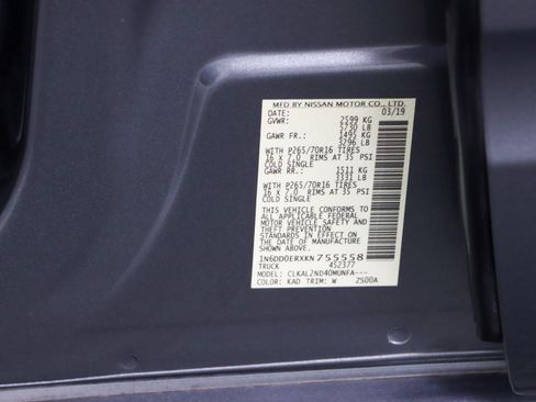 Used 2019 Nissan Frontier SV w/ Value Truck Package RWD image 31