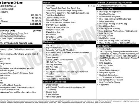 Certified 2025 Kia Sportage X-Line w/ Premium Package AWD/4WD image 33