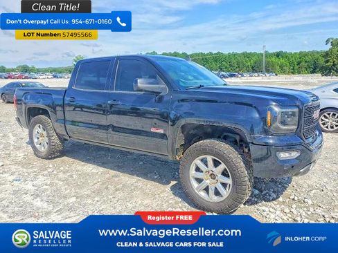Used 2017 GMC Sierra 1500 SLT AWD/4WD image 5