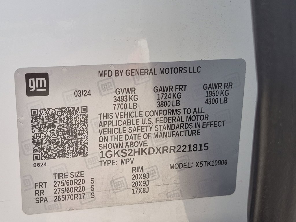 Used 2024 GMC Yukon XL AT4 w/ Technology Package AWD/4WD image 32
