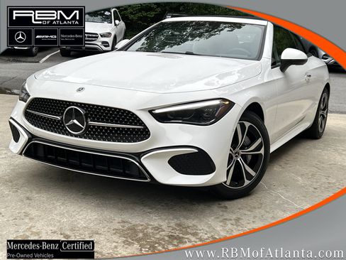 Certified 2025 Mercedes-Benz CLE 300 4MATIC Cabriolet image 1
