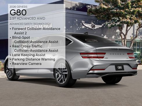 New 2026 Genesis G80 2.5T Advanced image 7