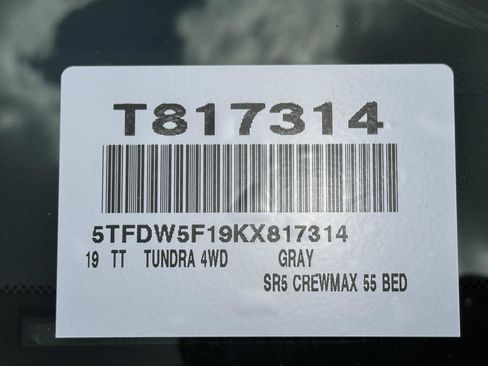 Used 2019 Toyota Tundra SR5 w/ TRD Off Road Package image 15