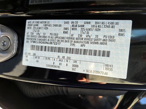 Certified 2022 Ford Escape SE w/ Cold Weather Package image 29