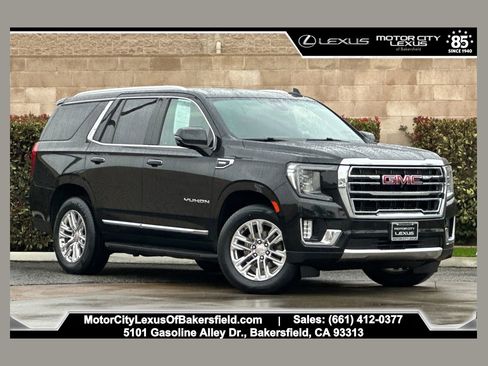 Used 2021 GMC Yukon SLT w/ Rear Media and Nav Package image 1
