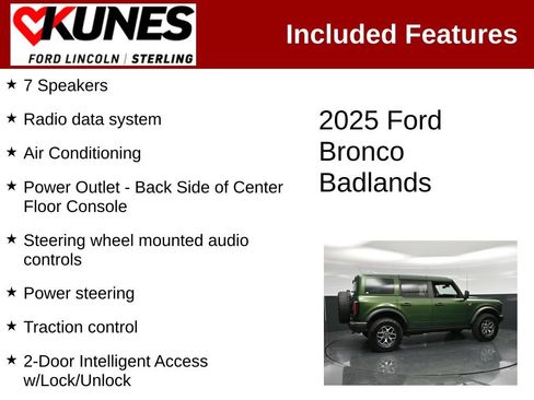Used 2025 Ford Bronco Badlands AWD/4WD image 3