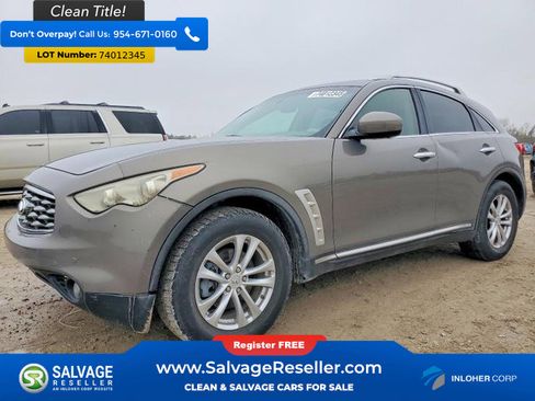 Used 2009 INFINITI FX35 w/ Navigation Pkg image 1