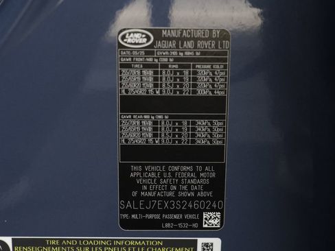 Used 2025 Land Rover Defender 110 S AWD/4WD image 25