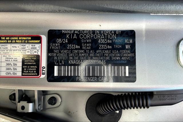 Used 2025 Kia K5 GT-Line w/ GT-Line Premium Package FWD image 21