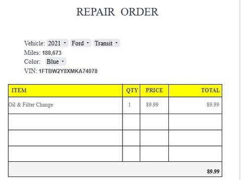 Used 2021 Ford Transit 350 Low Roof AWD w/ Upfitter Package image 11