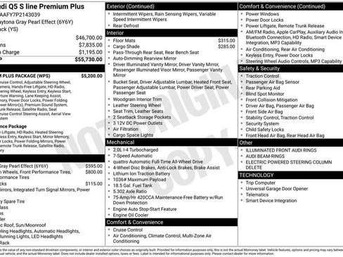 Certified 2023 Audi Q5 2.0T Premium Plus w/ Premium Plus Package AWD/4WD image 46