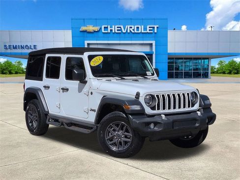 Used 2024 Jeep Wrangler Unlimited Sport image 1