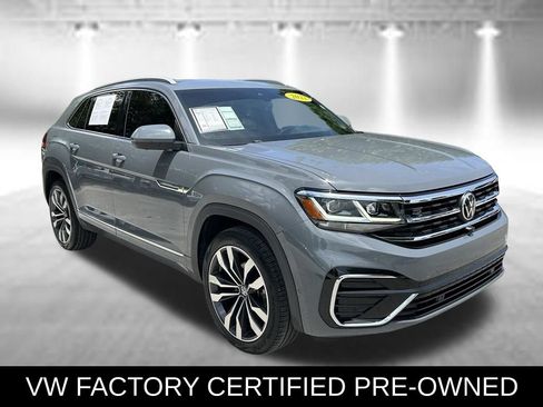 Used 2022 Volkswagen Atlas Cross Sport SEL Premium R-Line AWD/4WD image 3