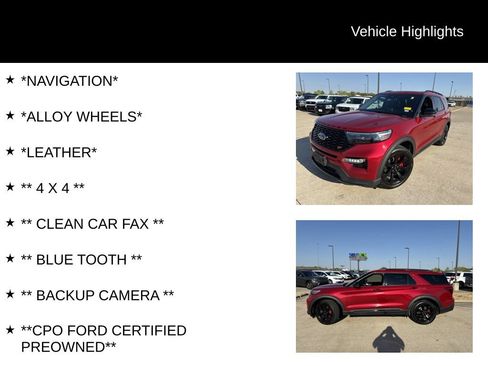 Used 2023 Ford Explorer ST w/ Equipment Group 401A AWD/4WD image 4
