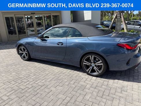 Used 2021 BMW 430i Convertible w/ Parking Assistance Package RWD image 4