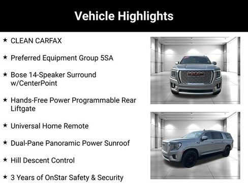 Used 2023 GMC Yukon XL Denali AWD/4WD image 2