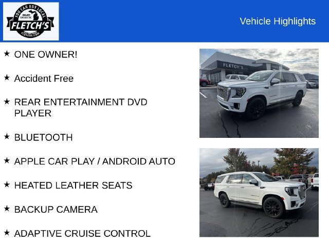 Used 2023 GMC Yukon Denali w/ Advanced Technology Package AWD/4WD image 2