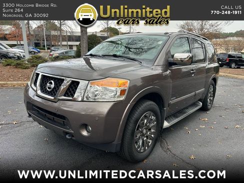 Used 2015 Nissan Armada Platinum w/ Platinum Reserve Package image 1